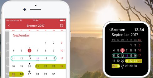Ferienkalender App Update